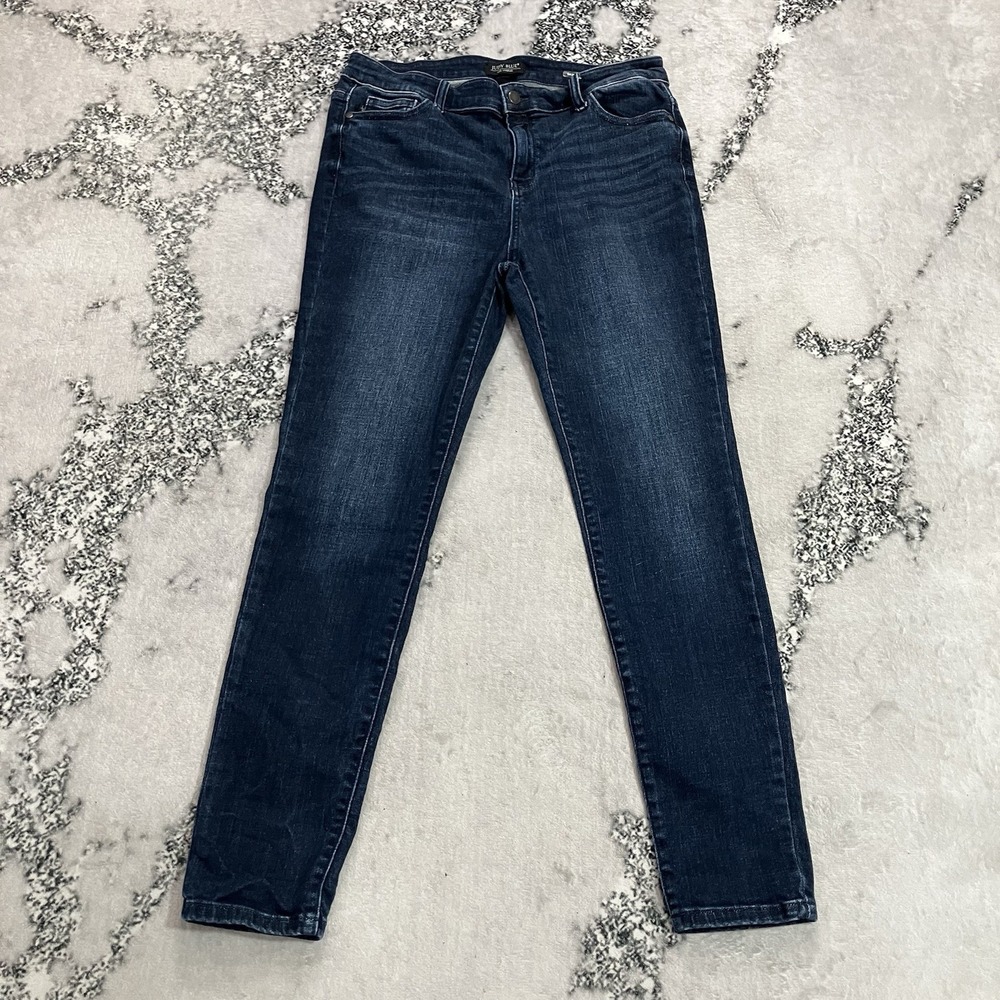 Judy Blue Women's Skinny Fit Dark Wash Stretch Jeans Size 15/32 High Rise